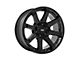 Rough Country 81 Series Semi Gloss Black 8-Lug Wheel; 20x10; -19mm Offset (03-09 RAM 2500)