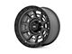 Rough Country 85 Series Simulated Beadlock Gunmetal Gray 8-Lug Wheel; 17x9; 0mm Offset (03-09 RAM 2500)