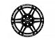 Rough Country 92 Series Gloss Black Machined 8-Lug Wheel; 22x12; -44mm Offset (03-09 RAM 2500)