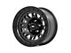 Rough Country 82 Series Semi Gloss Black 6-Lug Wheel; 18x9; 0mm Offset (04-08 F-150)