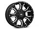 Rough Country 93 Series Matte Black Milled 6-Lug Wheel; 20x9; 0mm Offset (04-08 F-150)