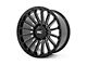 Rough Country 97 Series Gloss Black Milled 6-Lug Wheel; 17x9; -12mm Offset (04-08 F-150)