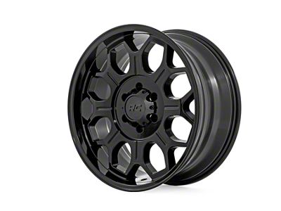 Rough Country 77 Series Semi Gloss Black 6-Lug Wheel; 20x10; -25mm Offset (07-13 Sierra 1500)