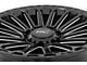 Rough Country 97 Series Gloss Black Milled 6-Lug Wheel; 22x10; -25mm Offset (07-13 Sierra 1500)
