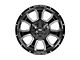 Rough Country 93 Series Matte Black Milled 8-Lug Wheel; 20x10; -18mm Offset (11-14 Sierra 2500 HD)