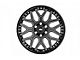 Rough Country 95 Series Gloss Black Machined 8-Lug Wheel; 22x10; -19mm Offset (11-14 Silverado 2500 HD)