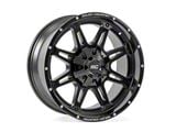 Rough Country 94 Series Matte Black Milled 6-Lug Wheel; 20x10; -18mm Offset (07-14 Tahoe)