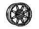 Rough Country 94 Series Matte Black Milled 6-Lug Wheel; 20x10; -18mm Offset (07-14 Tahoe)