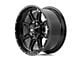 Rough Country 94 Series Matte Black Milled 6-Lug Wheel; 20x10; -18mm Offset (07-14 Tahoe)