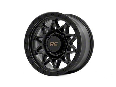 Rough Country 78 Series Black 8-Lug Wheel; 18x9; 0mm Offset (08-10 F-250 Super Duty)