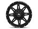 Rough Country 94 Series Matte Black Milled 8-Lug Wheel; 20x10; -18mm Offset (10-18 RAM 2500)