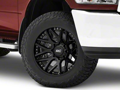 Rough Country 95 Series Gloss Black 8-Lug Wheel; 20x10; -19mm Offset (10-18 RAM 2500)