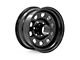 Rough Country Steel Gloss Black 8-Lug Wheel; 17x9; -12mm Offset (10-18 RAM 2500)