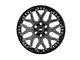 Rough Country 95 Series Gloss Black Machined 6-Lug Wheel; 20x10; -25mm Offset (14-18 Silverado 1500)