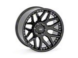 Rough Country 95 Series Matte Black 6-Lug Wheel; 22x10; -25mm Offset (14-18 Silverado 1500)