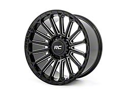 Rough Country 97 Series Gloss Black Milled 8-Lug Wheel; 20x10; -19mm Offset (15-19 Sierra 3500 HD SRW)