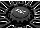 Rough Country 97 Series Gloss Black Milled 6-Lug Wheel; 17x9; -12mm Offset (15-20 Yukon)