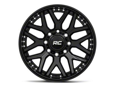 Rough Country 95 Series Gloss Black 8-Lug Wheel; 20x10; -19mm Offset (23-24 F-350 Super Duty SRW)