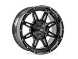 Rough Country 94 Series Matte Black Milled 6-Lug Wheel; 20x10; -18mm Offset (24-25 Ranger)