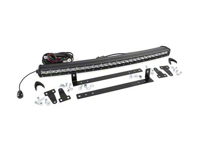 Rough Country Dual 30-Inch Chrome Series LED Grille Kit (13-14 F-150, Excluding Raptor)