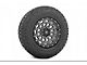 Rough Country 87 Series Simulated Beadlock Gray and Black 6-Lug Wheel; 17x8.5; 0mm Offset (99-06 Silverado 1500)