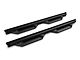 Rough Country Cab Length DS2 Drop Side Step Bars; Black (02-08 RAM 1500 Quad Cab)