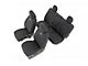 Rough Country Neoprene Front and Rear Seat Covers; Black (15-22 Canyon Crew Cab)