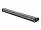 Rough Country 30-Inch Black Series Straight Single Row Cool White DRL LED Light Bar; Spot Beam (Universal; Some Adaptation May Be Required)