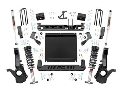 Rough Country 4-Inch Suspension Lift Kit with M1 Struts and Rear M1 Monotube Shocks (23-24 4WD Colorado, Excluding Trail Boss & ZR2)