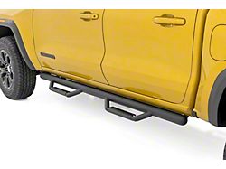 Rough Country Cab Length Nerf Side Step Bars; Black (15-24 Colorado Crew Cab)