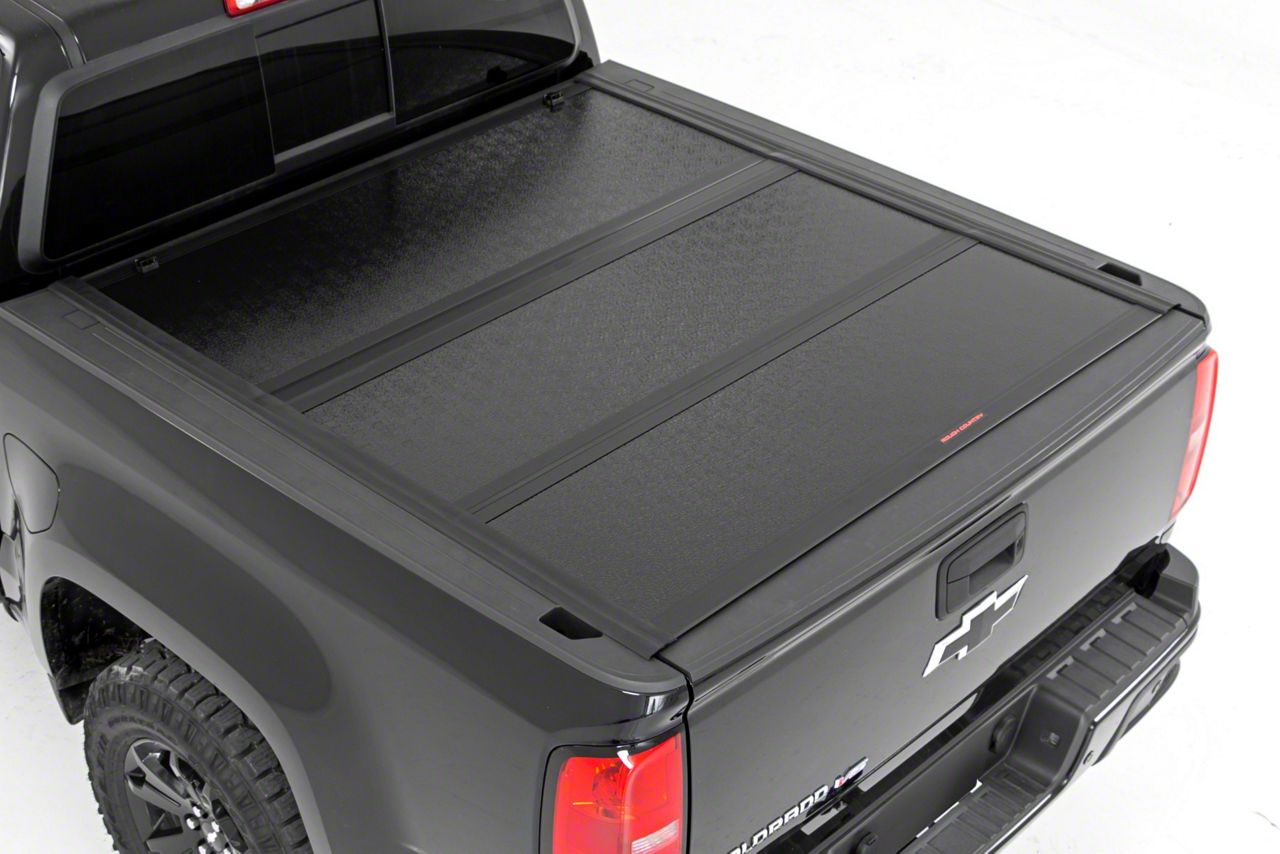 Rough Country Colorado Hard Low Profile Tri-Fold Tonneau Cover CY2558 ...