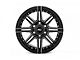 Rough Country 88 Series Gloss Black 5-Lug Wheel; 17x8.5; -12mm Offset (87-90 Dakota)