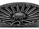 Rough Country 97 Series Gloss Black 5-Lug Wheel; 17x9; -12mm Offset (87-90 Dakota)