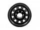 Rough Country Steel Gloss Black 5-Lug Wheel; 15x8; -19mm Offset (87-90 Dakota)