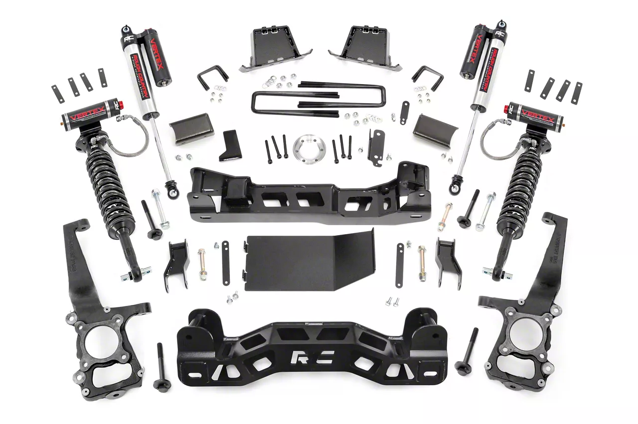 Rough Country F In Suspension Lift Kit W Vertex Reservoir Shocks Wd F