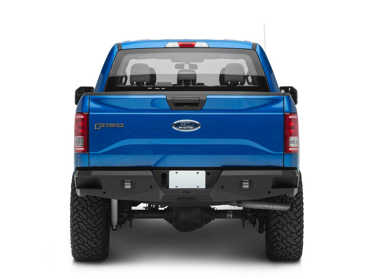 Rough Country F-150 Heavy Duty LED Rear Bumper 10771 (15-20 F-150 ...