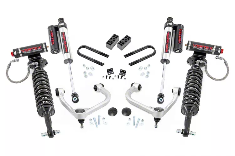 Rough Country F Inch Suspension Lift Kit With Front Vertex Coil Overs And Rear Vertex