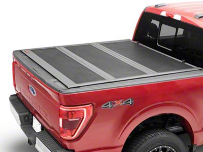 Rough Country Hard Low Profile Tri-Fold Tonneau Cover (21-24 F-150 w/ 5-1/2-Foot Bed)