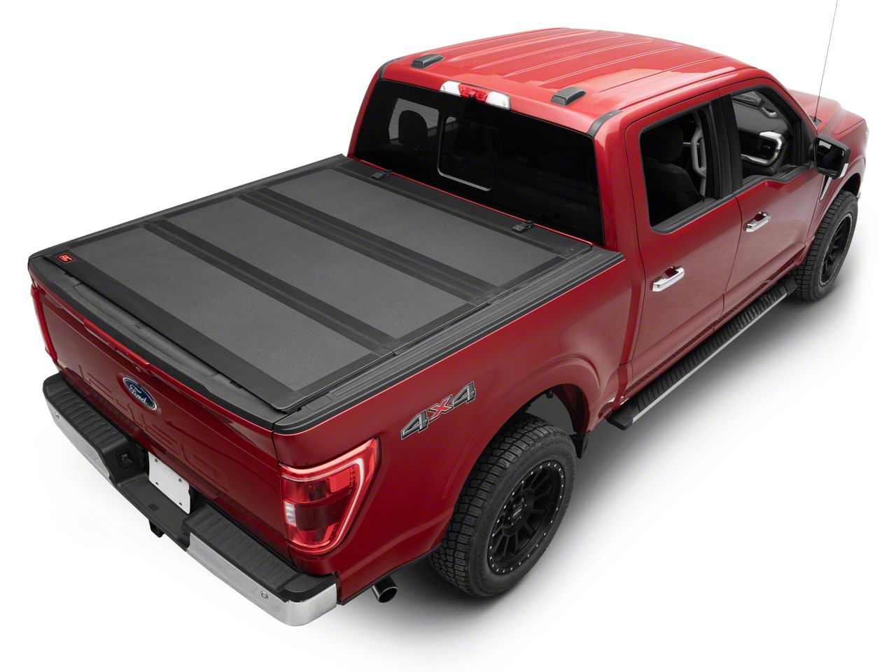 Rough Country F-150 Hard Tri-Fold Flip-Up Tonneau Cover 49221550 (21-24 ...