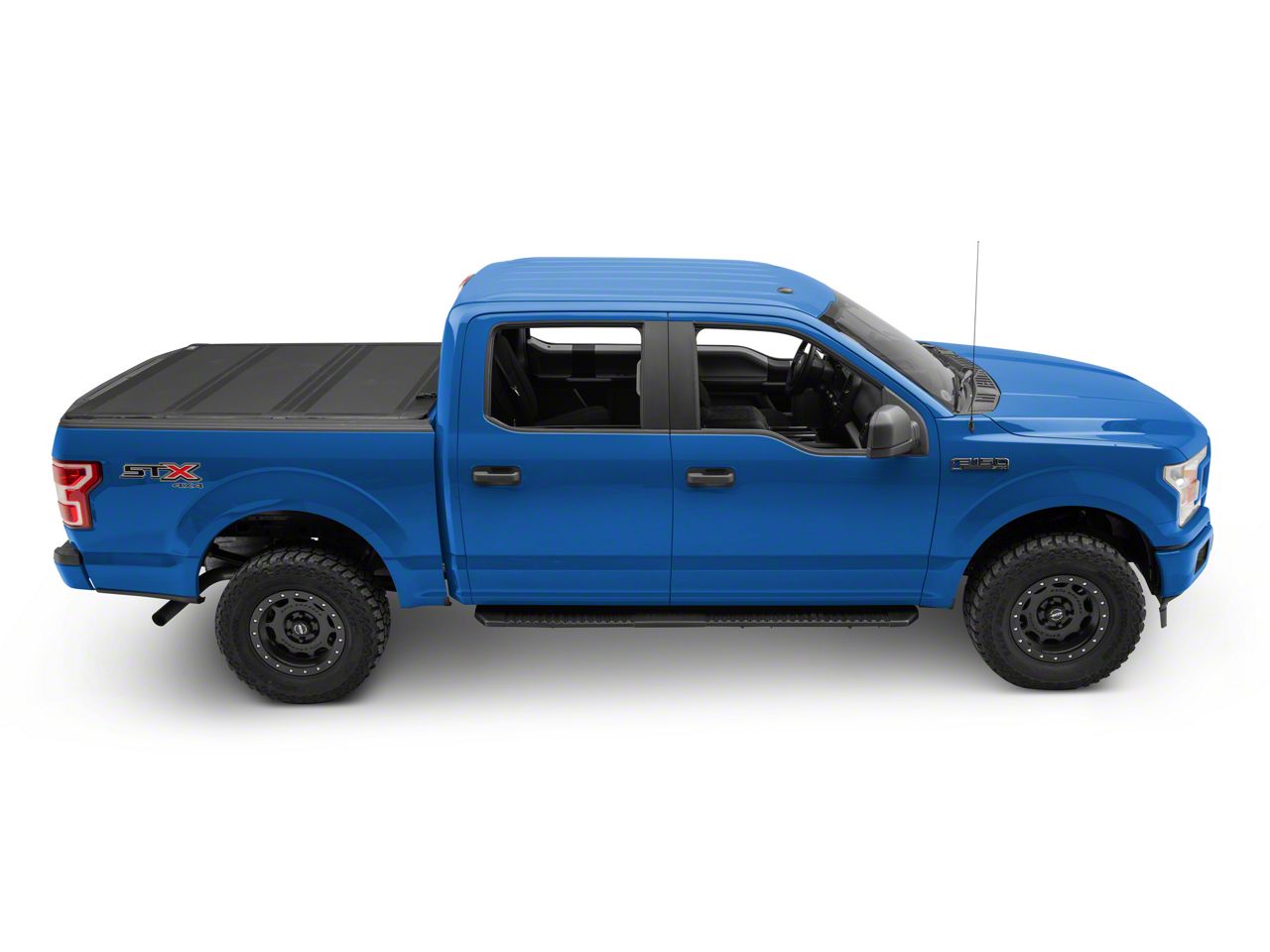 Rough Country F-150 Hard Tri-Fold Flip-Up Tonneau Cover 49220550 (15-20 ...