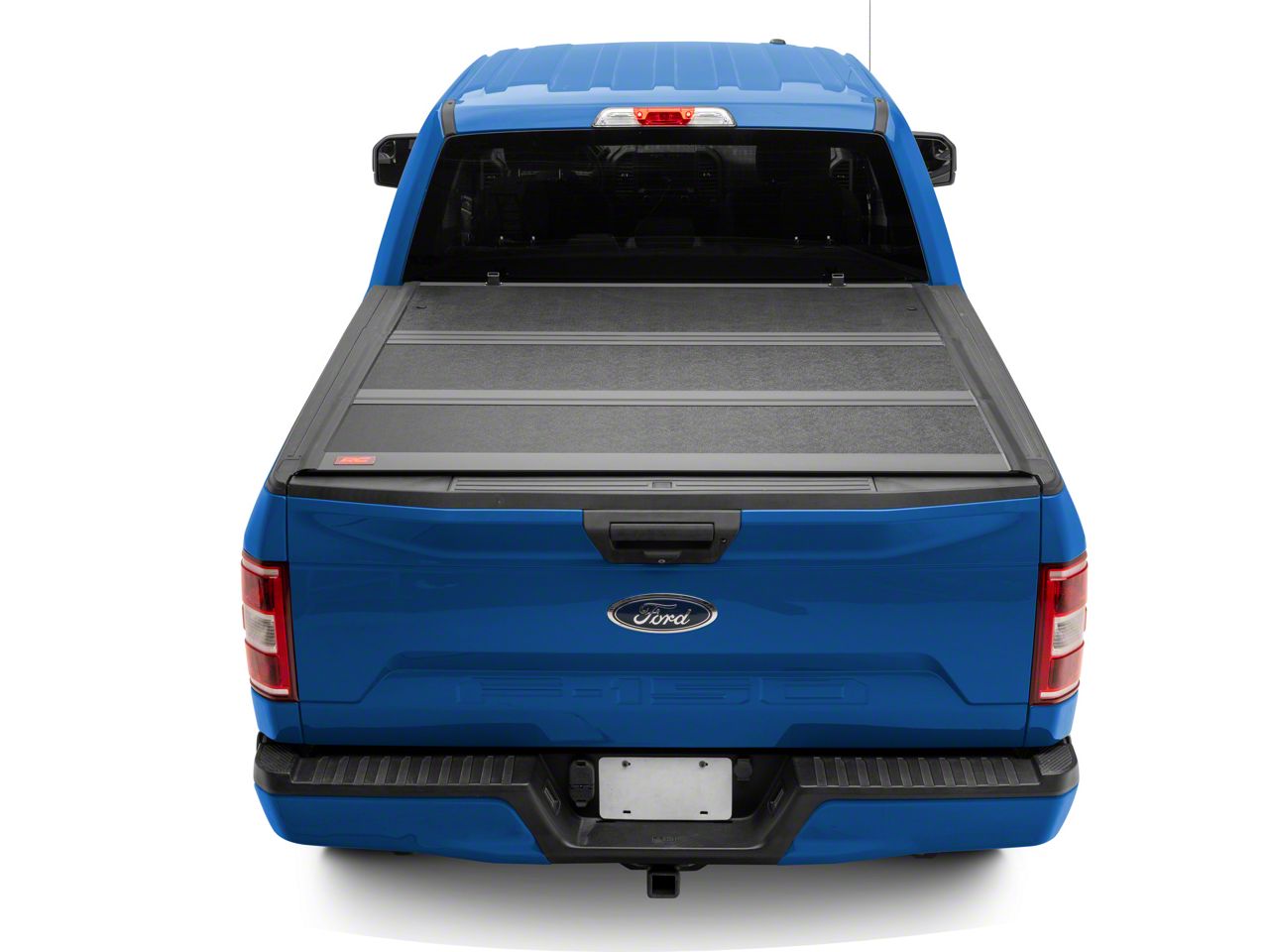 Rough Country F-150 Hard Low Profile Tri-Fold Tonneau Cover 47220550B ...