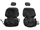 Rough Country Neoprene Front and Rear Seat Covers; Black (15-24 F-150 SuperCrew XL, XLT)