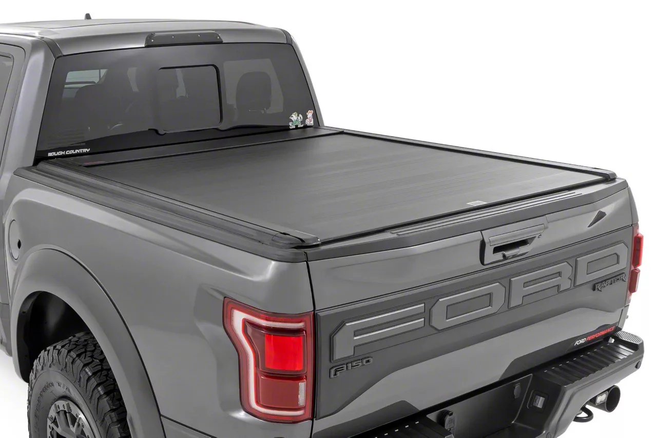 Rough Country F-150 Powered Retractable Bed Cover 56410551 (21-25 F-150 ...