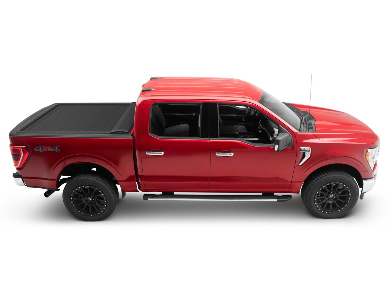 Rough Country F-150 Retractable Bed Cover 46410551A (21-24 F-150 W/ 5-1 ...