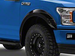 Rough Country SF1 Fender Flares; Absolute Black (18-20 F-150, Excluding Raptor)