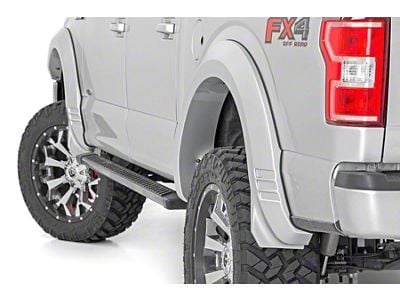 Rough Country SF1 Fender Flares; Abyss Gray (18-20 F-150, Excluding Raptor)