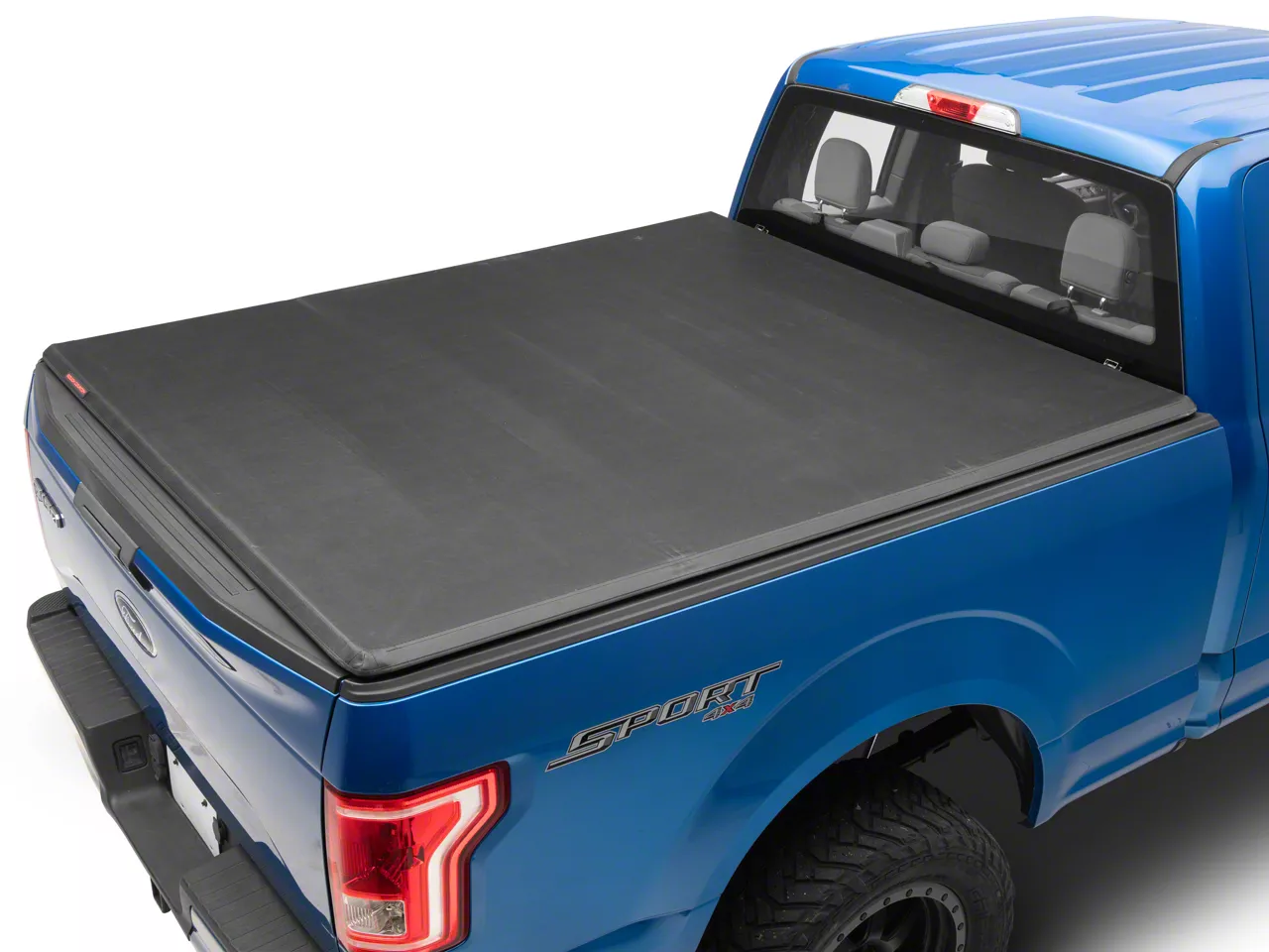 Rough Country F-150 Soft Tri-Fold Tonneau Cover T586531 (15-20 F-150 W ...