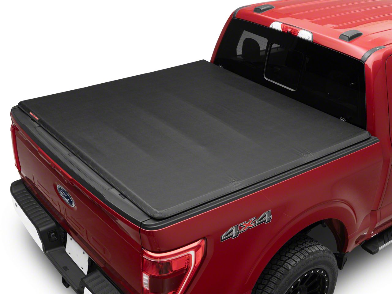 Rough Country F-150 Soft Tri-Fold Tonneau Cover T586533 (21-24 F-150 W ...