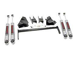 Rough Country 2-Inch Front Leveling Kit with Premium N3 Shocks (Late 99-04 4WD 6.8L, 7.3L Powerstroke F-250 Super Duty)