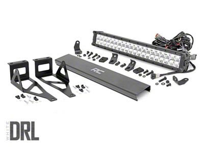 Rough Country 20-Inch Chrome Series White DRL LED Bumper Kit (05-07 F-250 Super Duty)